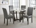 Verano - 5 Piece Dining Set - Dark Gray