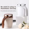 Automatic Stirring Magnetic Mug, Rechargeable Model Stirring Coffee Cup, Electric Stirring Cup, Lazy Milkshake Rotating Cup For Home Kitchen