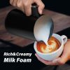 in-1 Milk Frother, Electric Milk Steamer 240ml/8.12oz Automatic Hot and Cold Milk Foam Maker and Milk Warmer for Latte, Macchiato, Cappuccinos