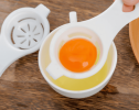 Stem Egg Separator White and Yolk Filter Kitchen Baking Separator Tool